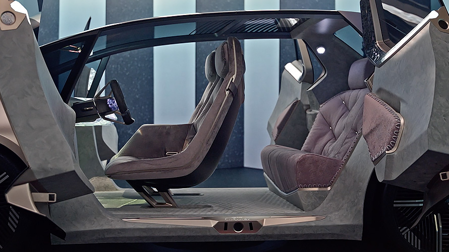Video dizajna unutrašnjosti BMW i Vision Circular 2021 BMW i Vision Circular 2021 vizionarski automobil dizajn unutrašnjosti video