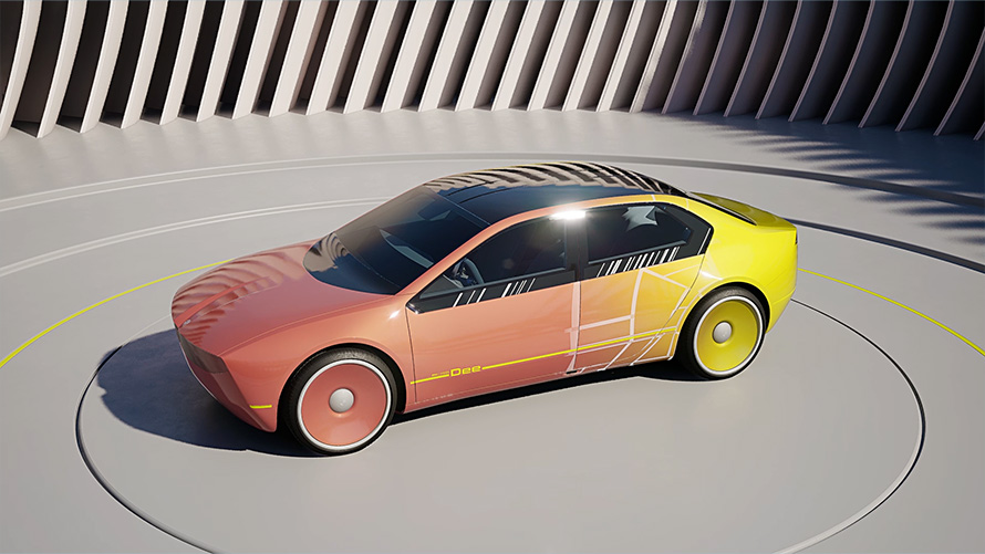 Tehnologija BMW i Vision Dee E Ink Tehnologija BMW i Vision Dee E Ink