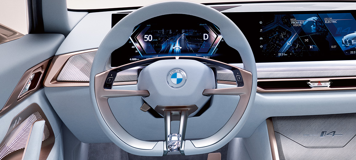 BMW Concept i4 2020 G26 fotografija 3 BMW Concept i4 2020 G26 Električni automobil potpuno na struju BMW Gran Coupé fotografija 3