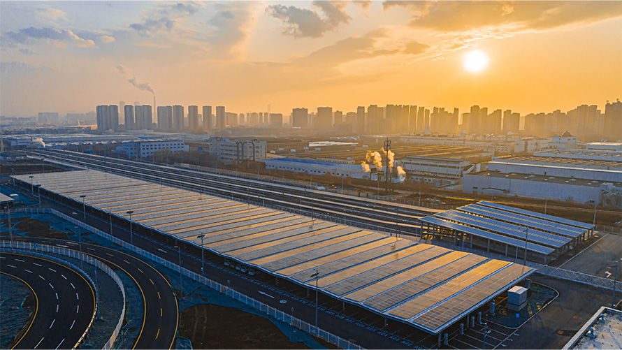 Solarna energija BMW Sustainability BMW Sustainability solarna energija Prostori BMW tvornice Dadong solarni sustavi