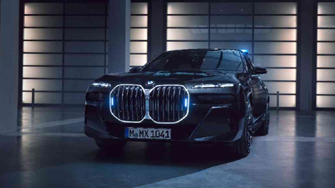 BMW X5 VR6 G05LCI blindirano vozilo bočni pogled