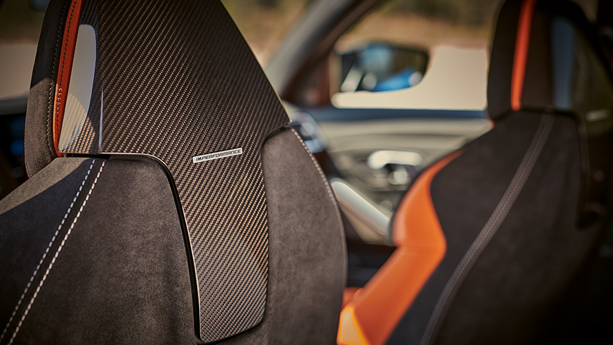 M Performance navlaka za naslon BMW dodaci za jesen zimu M Performance navlaka za naslon