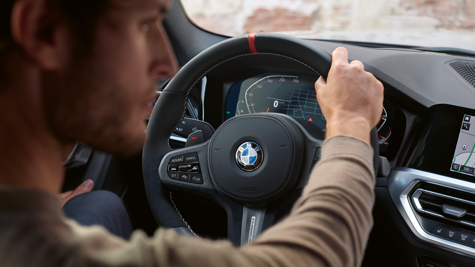 BMW serije 2 Coupé G42 pogled u unutrašnjost izbliza BMW M Performance dijelovi BMW serije 2 Coupé G42 pogled u unutrašnjost izbliza