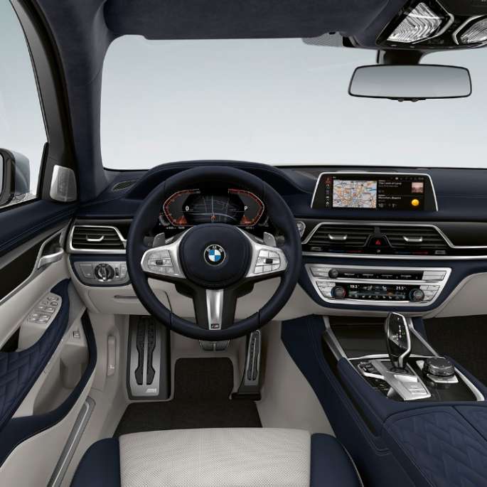 M Sport paket BMW-a serije 7 Limuzina, unutrašnjost Unutrašnjost M Sport paketa BMW-a serije 7 Limuzina